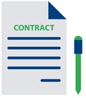geen contract of abonnement